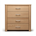 Commode en bois de noyer avec quatre tiroirs dimensions 80 x 50 x 100cm